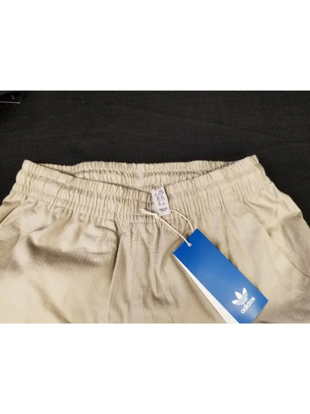 Adidas Men's Original Woven Cargo Pants Beige Size XS NEW WITH TAGS!